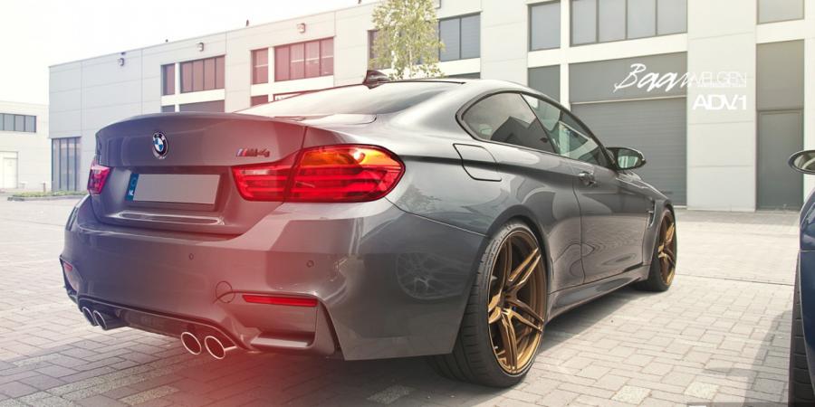  BMW M4 Coupe on Golden ADV.1 Wheels 2014 года  (фото 8 из 9)